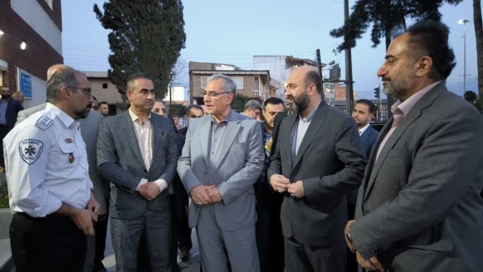 بازدید وزیر بهداشت از مرکز سلامت سرخنکلاته گرگان