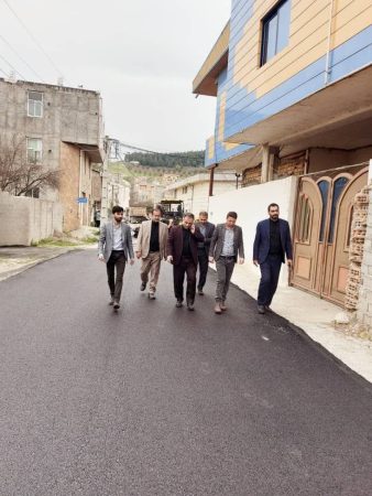 بازدید میدانی فرماندار گرگان از روستای گردشگری توشن