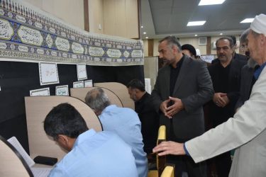 مراسم شب قدر با حضور رئیس کل دادگستری و دادستان مرکز استان در زندان گرگان