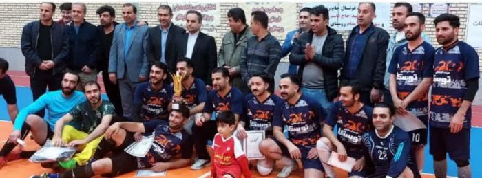 حضور فرماندار گرگان در مسابقات فوتسال جام رمضان روستای اصفهانکلاته