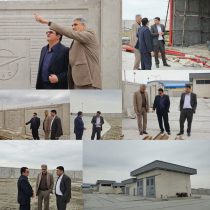 بازدید مهندس متانت مدیرکل فرودگاه‌های استان گلستان از روند بهسازی محوطه تاسیسات و پست برق فرودگاه گرگان