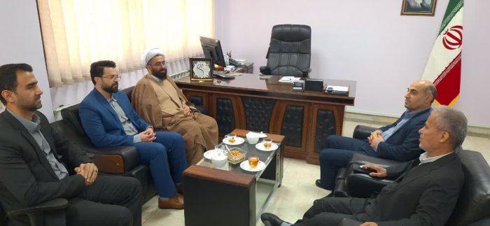 نشست رئیس مرکز اسلامی استان گلستان با معاون سیاسی ،امنیتی و اجتماعی فرماندار و بخشدار مرکزی شهرستان بهشهر استان مازندران