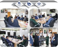 سرپرست دانشگاه فنی و حرفه‌ای گلستان با فرمانده سپاه پاسداران انقلاب اسلامی نینوا استان دیدار کرد