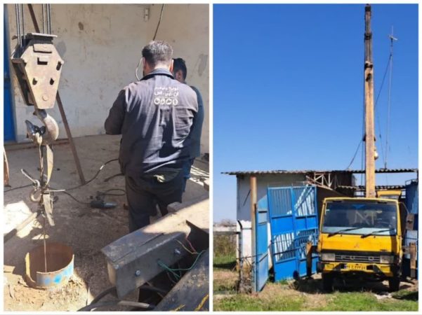 پایداری آبدهی چاه با دبی ۱۷ لیتر بر ثانیه از منابع تامین شهرستان گرگان