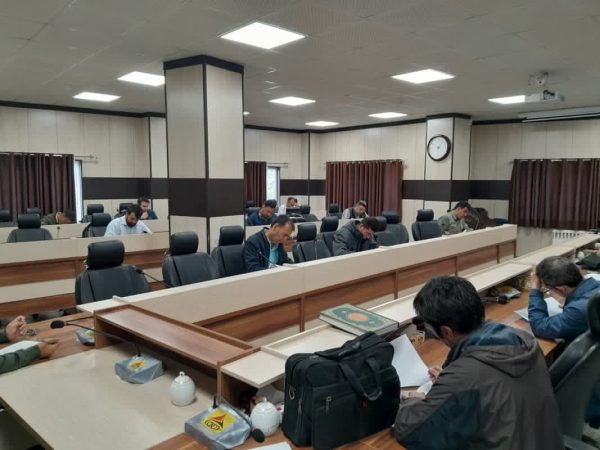 آزمون اکیپ های تهیه طرح در محل یگان حفاظت اداره کل منابع طبیعی و آبخیزداری استان گلستان برگزار شد