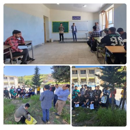 طرح هر مدرسه یک نهالستان در شهرستان مینودشت