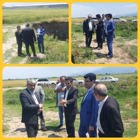 بازدید دادستان شهرستان علی آباد کتول از شهرک صنعتی علی آباد