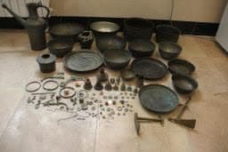 کشف اشیای تاریخی در شهرستان بندرگز