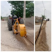 آغاز عملیات توسعه فیبر نوری در شهرستان مراوه تپه