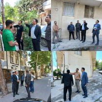 بازدید مدیر مخابرات منطقه گلستان از فیبر کشی در مناطق مختلف شهرستان گرگان