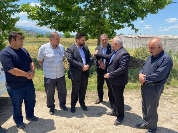 بازدید مدیرکل امور روستایی و شوراهای استانداری گلستان از روستای سیدمیران