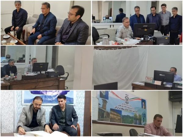 تداوم خدمت و حضورجهادی کارکنان ثبت اسناد و املاک استان گلستان به نیت شهدای خدمت