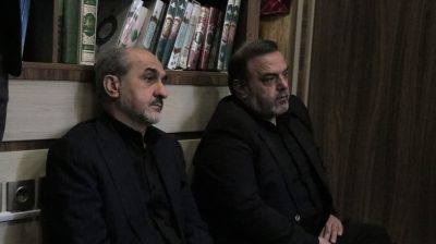 برگزاری مراسم گرامیداشت سوم خرداد سالروز آزادسازی خرمشهر و همچنین یاد و خاطره شهدای خدمت در نمازخانه تامین اجتماعی استان گلستان