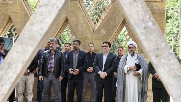 برگزاری مراسم سوگواری شهدای خدمت و گرامیداشت سالروز آزادسازی خرمشهر در تپه نورالشهدا گرگان