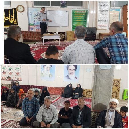 برگزاری آموزش ایمنی برای نمازگزاران مساجد