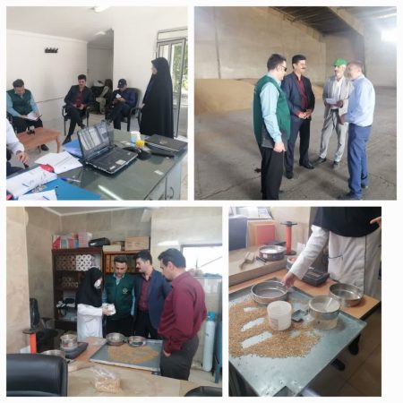 بازدید از مراکز خرید تضمینی گندم در شهرستان گرگان