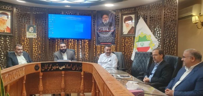 یکصد و دهمین جلسه رسمی کمیسیون خدمات، سیما، منظر، زیست شهری شورای اسلامی شهرگرگان به ریاست ابوالفضل تجری برگزار شد