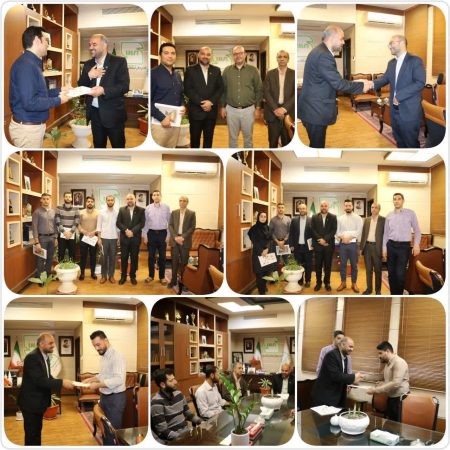 تقدیر مدیرکل استاندارد گلستان از کازکنان امریه، ادارات اندازه شناسی، اوزان و مقیاس ها و تایید صلاحیت