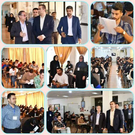 بازدید رئیس دانشگاه علوم پزشکی گلستان از روند برگزاری آزمون بهورزی