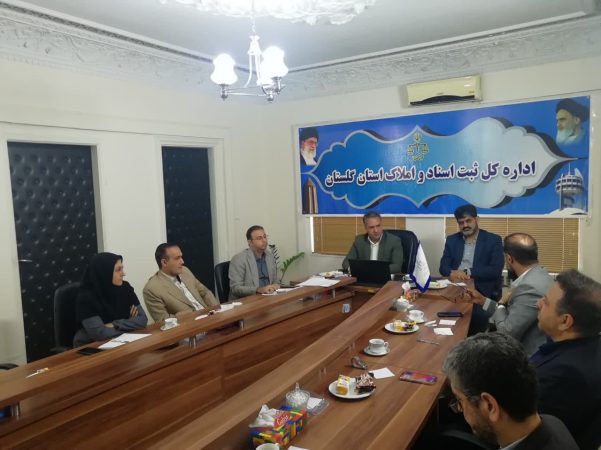 دیدار سیدالنگی شهردار گرگان با جهانی فر مدیرکل ثبت اسناد و املاک استان گلستان