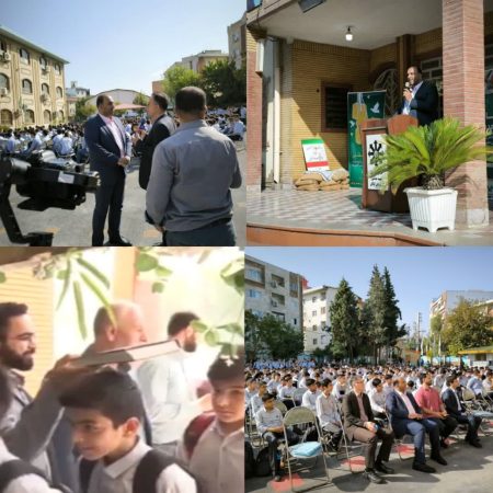 با حضور سرپرست بنیاد نخبگان استان گلستان زنگ آغاز سال تحصیلی در مدرسه سمپاد نواخته شد