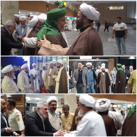 حضور رئیس مجلس علمای الرباط المحمدی عراق در گلستان