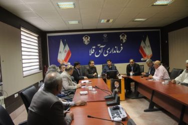 جلسه برسی مسائل و مشکلات زیر ساختی دانشگاه پیام نور شهرستان آق قلا برگزار شد
