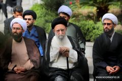 تجمع اعتراضی طلاب و روحانیون استان گلستان در پی شهادت ناجوانمردانه دبیرکل حزب الله لبنان در حوزه علمیه امام خمینی(ره) گرگان