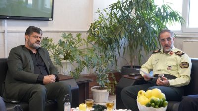 نشست مشترک شهردار گرگان با فرمانده فراجا استان گلستان