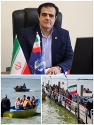 جابجایی بیش از ۳۰۰ و سی هزار گردشگر از اسکله های بندرترکمن و بندرگز