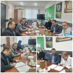 عقد تفاهمنامه همکاری مابین آتش نشانی گرگان و مرکز بهداشت گرگان