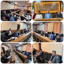 جلسه کارگروه پیشگیری از جرائم و تخلفات رانندگی استان برگزار شد