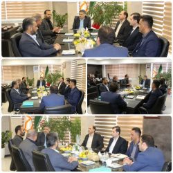 دیدار مدیرکل غله و خدمات بازرگانی استان گلستان با مدیریت امور شعب بانک مسکن استان گلستان