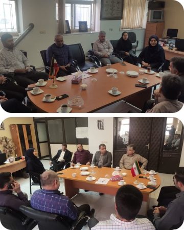 دیدار صمیمی مدیر کل تعاون کار و رفاه اجتماعی استان گلستان با کارکنان اداره شهرستان گرگان