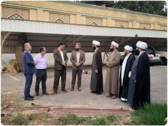 بازدید شهردار گرگان از مدرسه علمیه امام خمینی (ره)