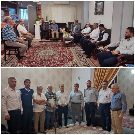 تقدیر سازمان آتش نشانی گرگان از همکاران بازنشسته