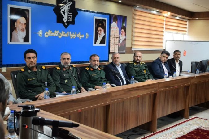 دیدار جامعه ورزش گلستان با فرمانده سپاه نینوای استان