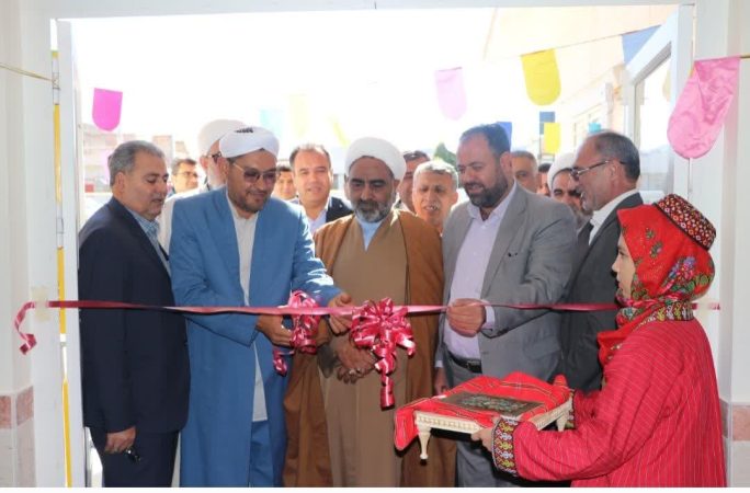 افتتاح مدرسه در شهر فراغی کلاله