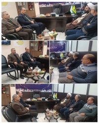رئیس سازمان تبلیغات شهرستان علی آبادکتول با شهردار فاضل آباد دیدار کرد