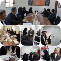 نشست مدیرکل انتقال خون گلستان با معاونین پدافند غیر عامل استان
