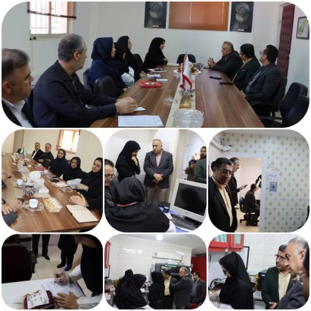 نشست مدیرکل انتقال خون گلستان با معاونین پدافند غیر عامل استان