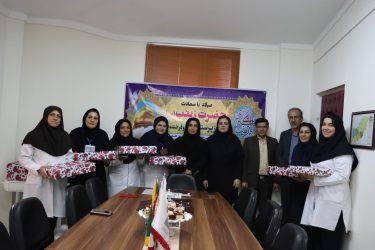 تجلیل از پرستاران انتقال خون استان گلستان به مناسبت روز گرامیداشت مقام پرستار