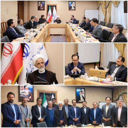 نشست تعدادی از روسای کانون های وکلا با معاون حقوقی رییس جمهور