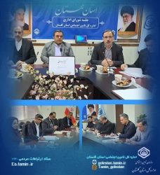 برگزاری جلسه کمیته بهره‌وری فرآیندها و شورای راهبردی تحول اداری در تأمین اجتماعی استان گلستان