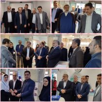 حضور مسئولین استانی و شهرستانی در بیمارستان خاتم الانبیاء (ص) گنبد کاووس و عرض تبریک روز پرستار