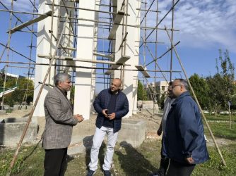 المان شهید گمنام سایت اداری استانداری گلستان ۱۰ آذر بهره برداری می شود