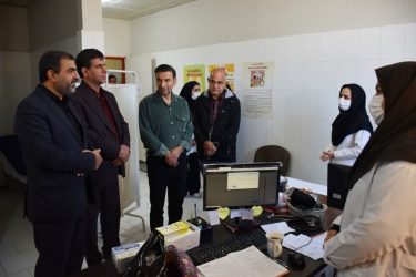 بازدید میدانی فرماندار علی آبادکتول از مرکز خدمات جامع سلامت روستای عرفان آباد