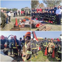 در جهت ارتقای توان عملیاتی آتش نشانان دوره تصادفات جاده ای برگزار گردید