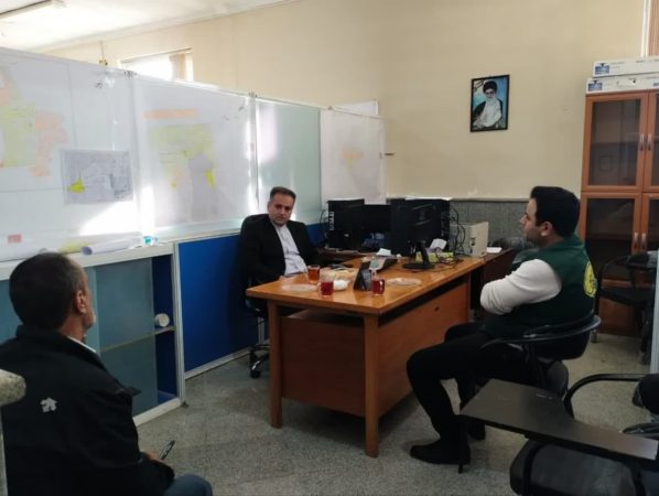 بازدید فرماندار از ستاد سرشماری عمومی کشاورزی شهرستان گرگان