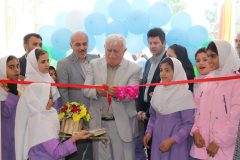 افتتاح مدرسه مرحوم زنده‌یاد سیده خدیجه رسولی‌زاده در روستای تقرتپه گرگان